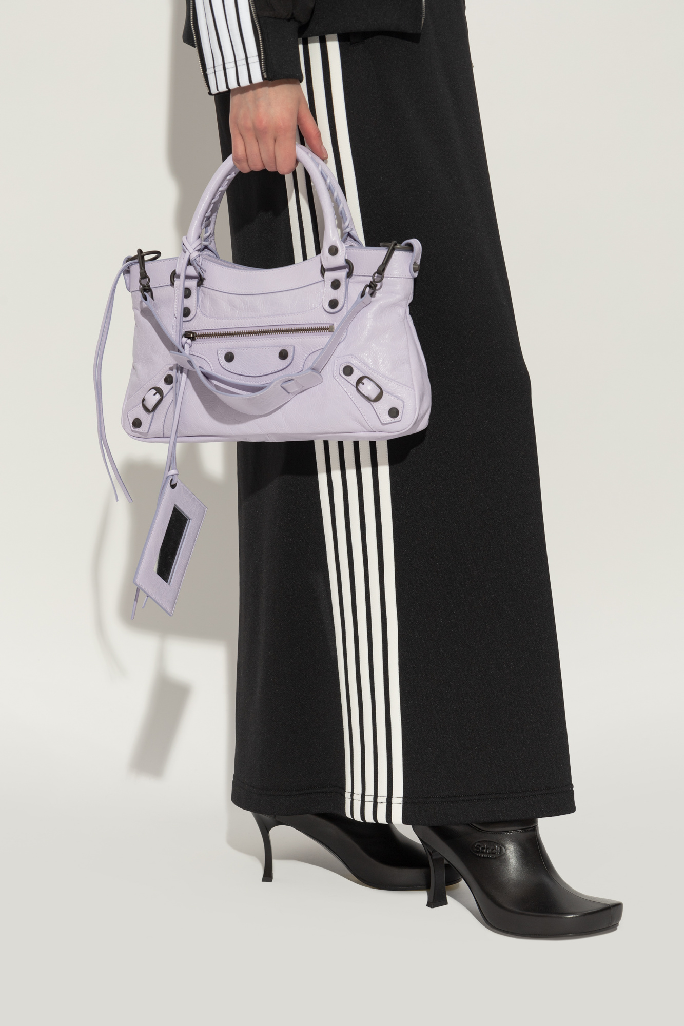 バッグ BALENCIAGA CITY THE FIRST BAG Balenciaga Blue Motorcycle First Bag | Consign of the Times ™